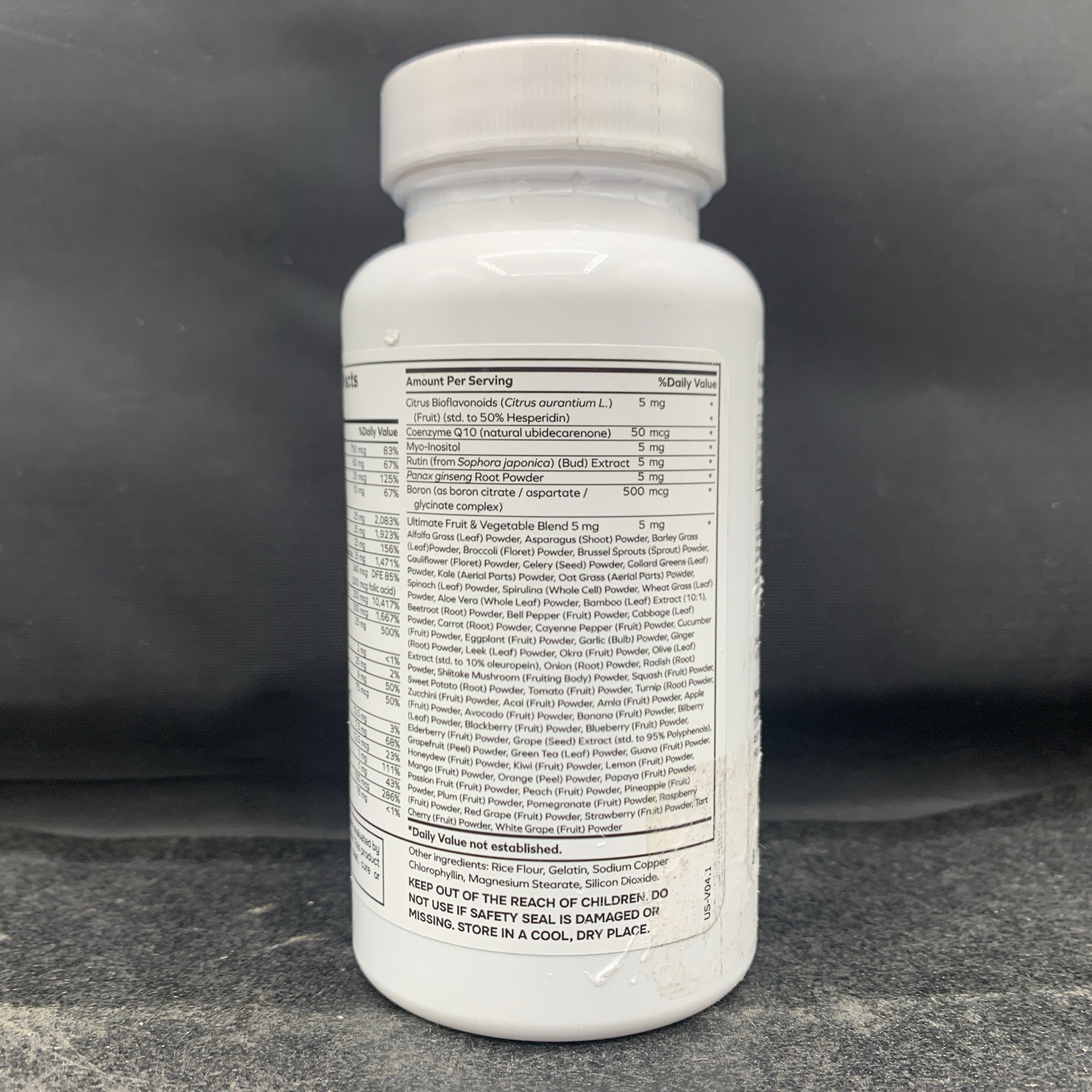 Ultimate Multivitamin Multimineral and Superfood with 42 Fruit 60 Count 01/28