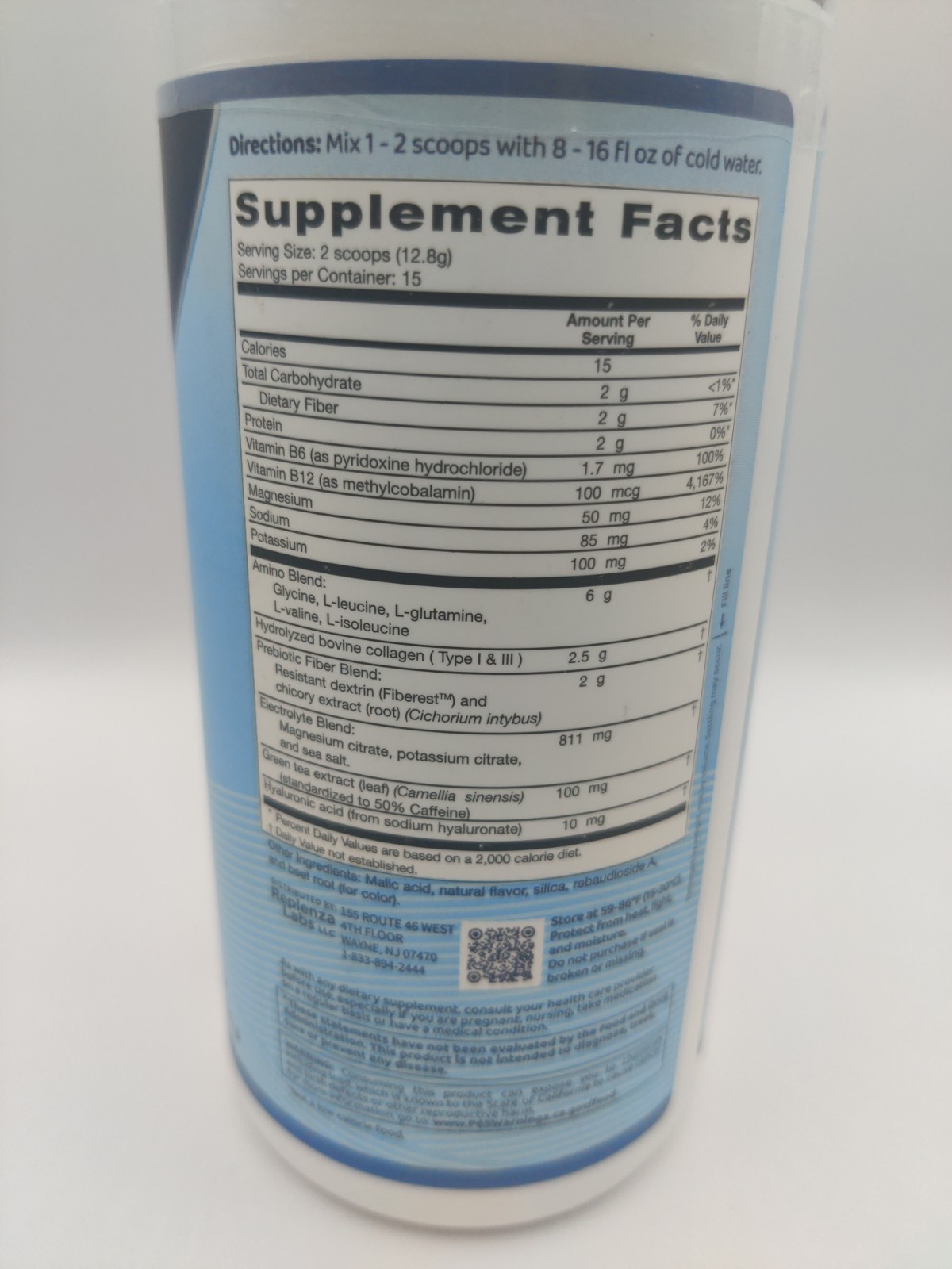 Replenza GLP-1 Support Daily Replenisher Mixed Berry 6.8 oz EXP 9/2026+