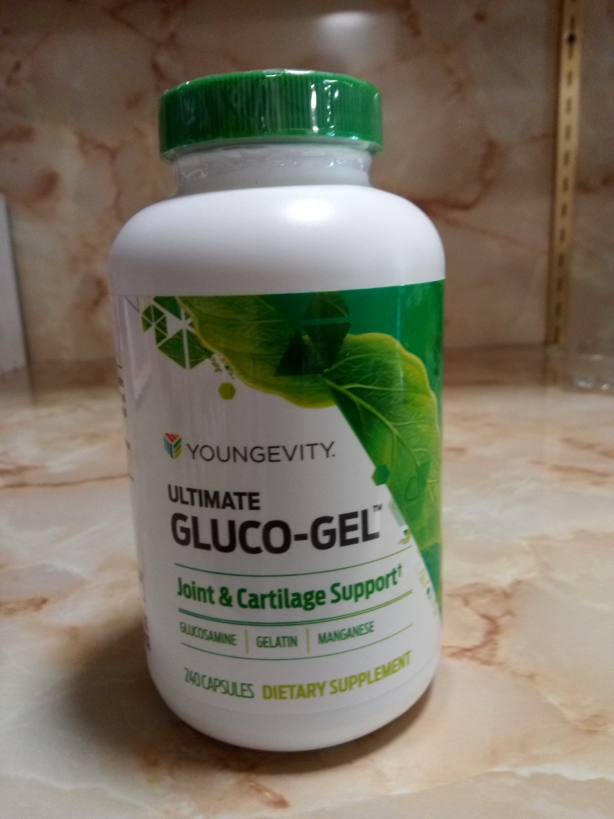 Youngevity Ultimate Gluco-Gel 240 Cap Gelatin & Collagen bone support by Dr Joel