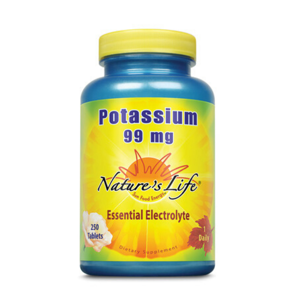 Nature’s Life Potassium, 99 mg | 250 ct