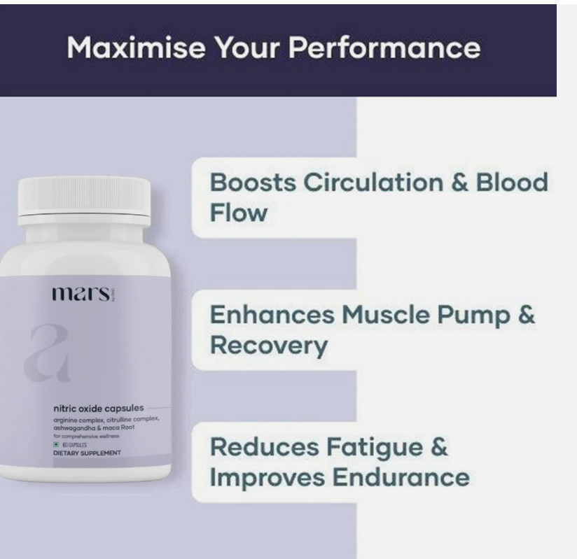 1PC Mars Nitric Oxide Capsules All All-Natural