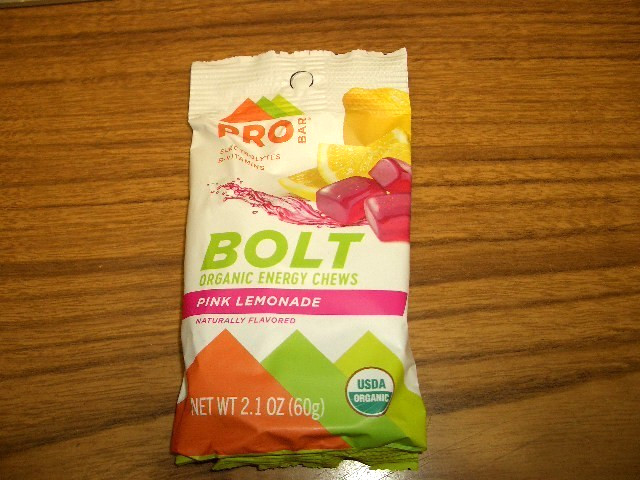 ProBar BOLT – Organic Energy Chews Pink Lemonade 12 pack Best if Used by 10/1/27