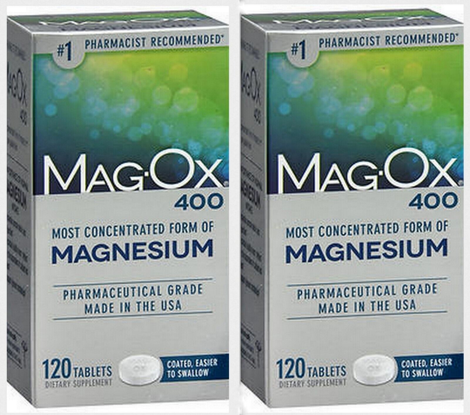 MagOx Magnesium 400mg Tabs 120ct ( 2 pack )