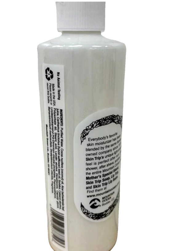 Mountain Ocean Moisturizer-Coconut Skin Trip 8 oz Cream